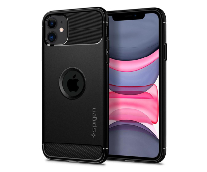 Etui do telefonów Etui Rugged Armor do iPhone 11 matt czarne